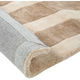 MAHRIN - Vloerkleed - Beige/Bruin - 160 x 230 cm - Viscose