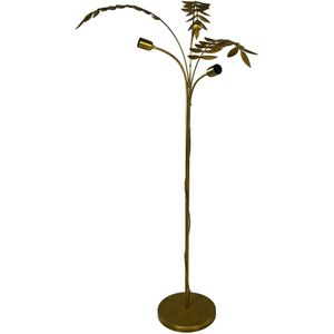 HSM Collection HSM Collection-Vloerlamp Palmtree-60x75x150-Goud-Metaal