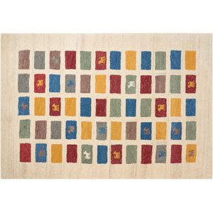 MURATLI - Modern vloerkleed - Multicolor - 140 x 200 cm - Wol