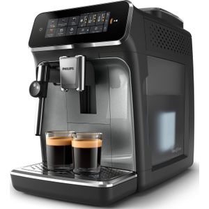 Philips 3300 Series EP3329/70 - Espressomachine - 4 Soorten Koffie + Heet Water - Black Panthera - + AquaClean Filter