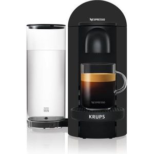 Krups Nespresso Vertuo + YY3922FD koffiezetapparaat Vrijstaand Combinatiekoffiemachine Zwart 1,8 l