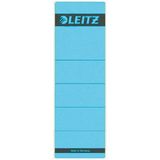 Rugetiket Leitz breed/kort 62x192mm zelfklevend blauw | 100 stuks