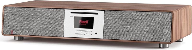 Pinell Supersound 901 - Internetradio - Spotify Connect - Bluetooth - CD Speler - Walnoot