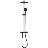GROHE QuickFix Vitalio Comfort 250 douchesysteem - Wandmontage - Waterbesparend - Matte Black