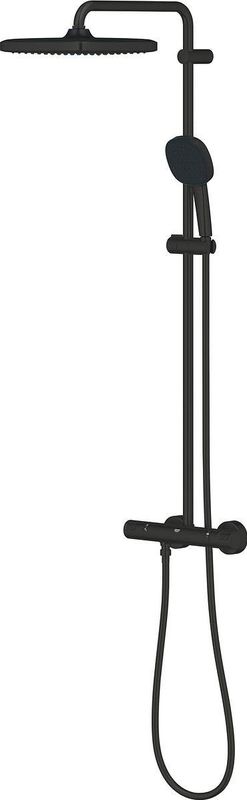 GROHE QuickFix Vitalio Comfort 250 douchesysteem - Wandmontage - Waterbesparend - Matte Black