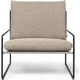 Ferm Living - Desert 1-zitsbank - Zwart/Donkerzand