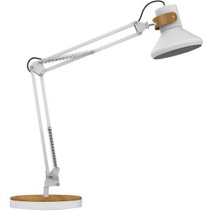 UNILUX - Bureaulamp Baya LED wit/bamboe