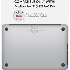 Burga Hard Case Apple Macbook Pro 13 inch (2020) - Vanilla Sand