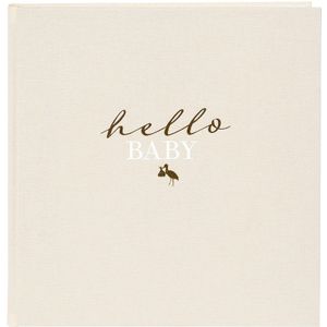 Goldbuch - Fotoalbum Hello Baby - Beige Fotoalbum Hello Baby - Beige