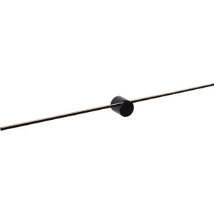 Lucide Mizar spiegellamp zwart 90cm