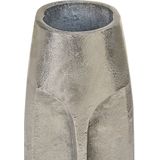 Beliani CARAL - Bloemenvaas - Zilver - Aluminium