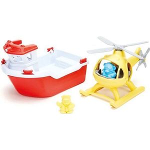 Green Toys Green Toys Reddingsboot met Helikopter