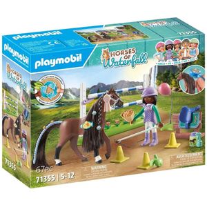 PLAYMOBIL Horses of Waterfall Zoe en Blaze speelset - 71355