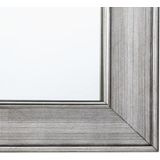 BUBRY - Wandspiegel - Zilver - 61 x 91 cm - Synthetisch materiaal