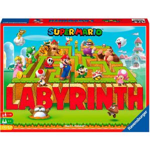 Ravensburger Super Mario Labyrinth - Slim schuifspel voor 2-4 spelers vanaf 7 jaar