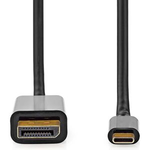 Nedis USB-C Adapter | CCGL64352BK20 | Zwart