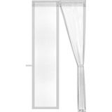 O'DADDY Deurgordijn Deluxe FIBER - Magnetisch Vliegengordijn - Voor Nieuwbouw en Standaard Deuren - Eenvoudige Installatie - Witte Hor - 100x210 cm