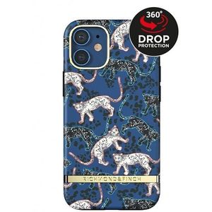 Richmond & Finch Freedom Series One-Piece Apple iPhone 12 Mini Blue Leopard