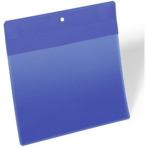 Durable documenthouder - liggend A5 formaat - Blauw - 10 stuks