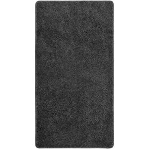 vidaXL-Vloerkleed-shaggy-anti-slip-80x150-cm-donkergrijs