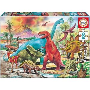 Puzzel Educa Dino (100 pcs)