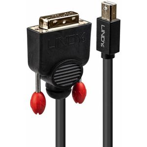 Mini DisplayPort naar DVI-Adapter LINDY 41952 2 m Zwart