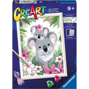 Ravensburger CreArt Schilderen op Nummer Koala&#039;s