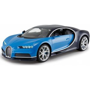 Rastar Rc Bugatti Chiron Jongens 27 Mhz 1:14 Blauw
