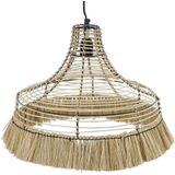 Plafondlamp DKD Home Decor Natuurlijk Metaal 40 W Jute (45 x 45 x 36 cm)