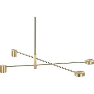 Beliani BANDON - Hanglamp - Goud - IJzer