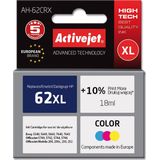 Originele inkt cartridge Activejet AH-62CRX Cyaan/Magenta/Geel