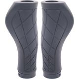Handvatset Edge ErgoCity met lockring - 2*136mm - zwart (op kaart)