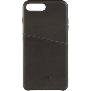 Senza Raw Leather Cover with Card Slot Apple iPhone 7 Plus/8 Plus Chestnut Brown