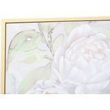 Schilderij DKD Home Decor 80 x 4 x 80 cm Blommor Shabby Chic (2 Stuks)