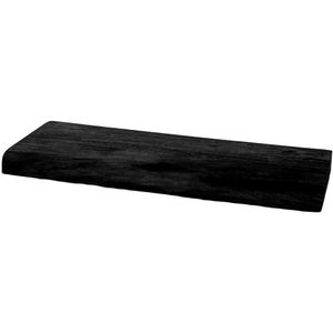 Home67 Wandplank Pure Zwart Mangohout 60 cm