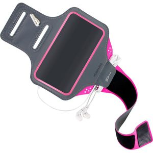 Mobiparts Comfort Fit Sport Armband Samsung Galaxy S20 Plus 4G/5G Neon Pink