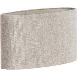 Light & Living Kap ovaal recht smal 38-17,5-28 cm BRANDY beige