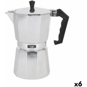 Italiaanse Koffiepot Quttin 12 Koppar Aluminium (6 Stuks)