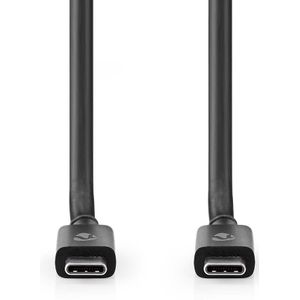 Nedis USB-Kabel | CCGP66040BK10 | Zwart