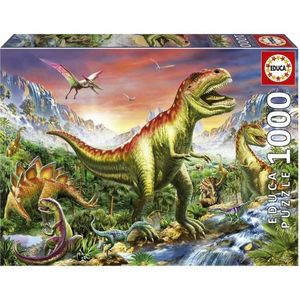 Puzzel Educa Dinosaurussen 1000 Onderdelen