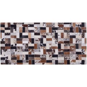 CESME - Laagpolig vloerkleed - Multicolor - 80 x 150 cm - Leer