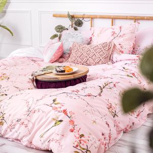 Happy Friday Duvet cover Chinoiserie rose 260x240 cm (Superking) Multicolor