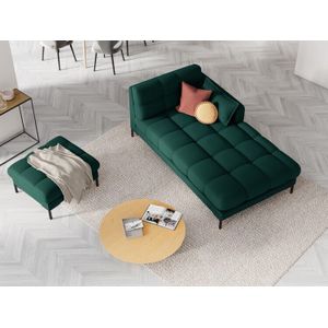 Micadoni  Chaise longue rechts "Mamaia"  1-zits - Groen / Zwart