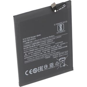 Accu geschikt voor Xiaomi Redmi Note 6, Note 8, Li-Polymer, 3.85V, 3900mAh, 15Wh, ingebouwd, zonder