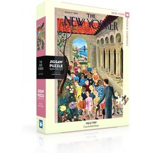 New York Puzzle Company Schoolreisje - 500 stukjes