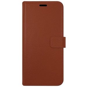 Valenta Book Case Gel Skin Apple iPhone 14 Pro Brown