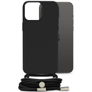 Mobilize Lanyard Gelly Case for Apple iPhone 15 Pro Max Black