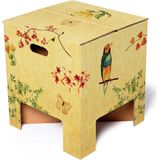 Dutch Design Brand - Dutch Design Chair - kartonnen krukje - Japan- Bamboe - Bloesem - Japanese Blossom