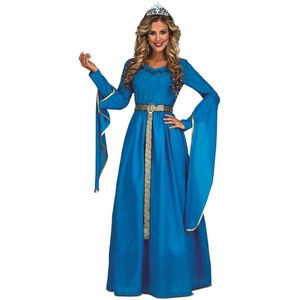 Kostuums voor Volwassenen My Other Me Blauw Middeleeuwse Prinses Prinses (2 Onderdelen) Maat XXL
