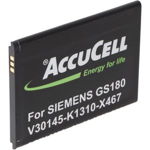 AccuCell accu geschikt voor Siemens Gigaset GS180 V30145-K1310-X467 3,8 volt accu met 3000mAh capaci
